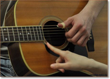 Как научиться играть на акустической гитаре 