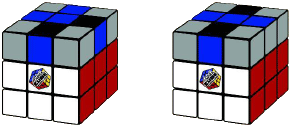 Шаг четвертый сборки кубика рубика