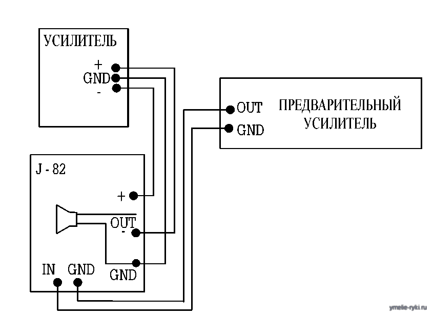 Мощный усилитель на микросхеме TDA1514A (2x50 Вт), схема